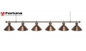 Светильник Fortuna Toscana bronze antique  6 плафонов Светильник Fortuna Toscana bronze antique  6 плафонов