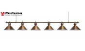 Светильник Fortuna Toscana bronze antique  6 плафонов Светильник Fortuna Toscana bronze antique  6 плафонов